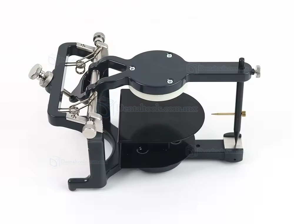 JG-240 Articulador Dental de Laboratorio Ajustable con Placas de Montaje